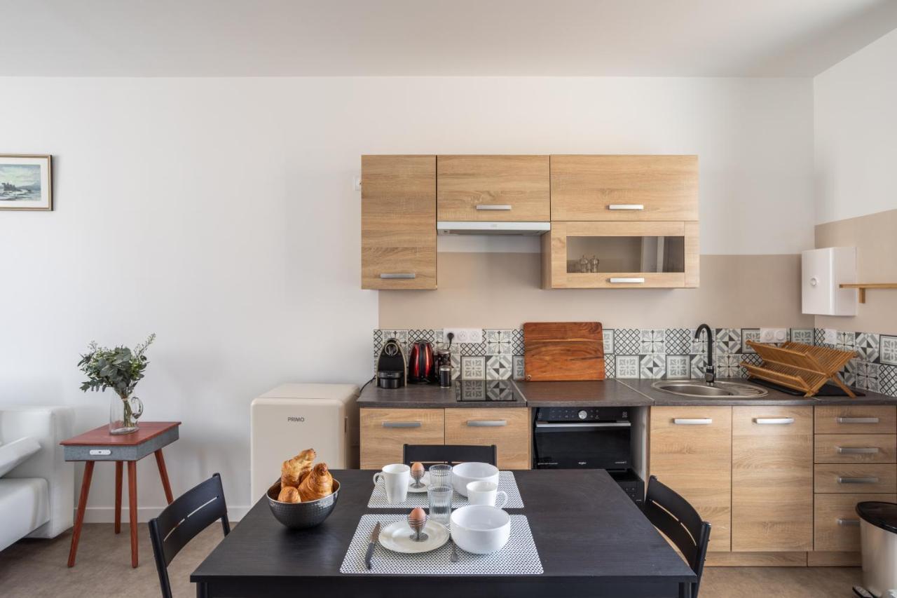 Yokoso - Studio Proche Chu Avec Terrasse Rennes Dış mekan fotoğraf