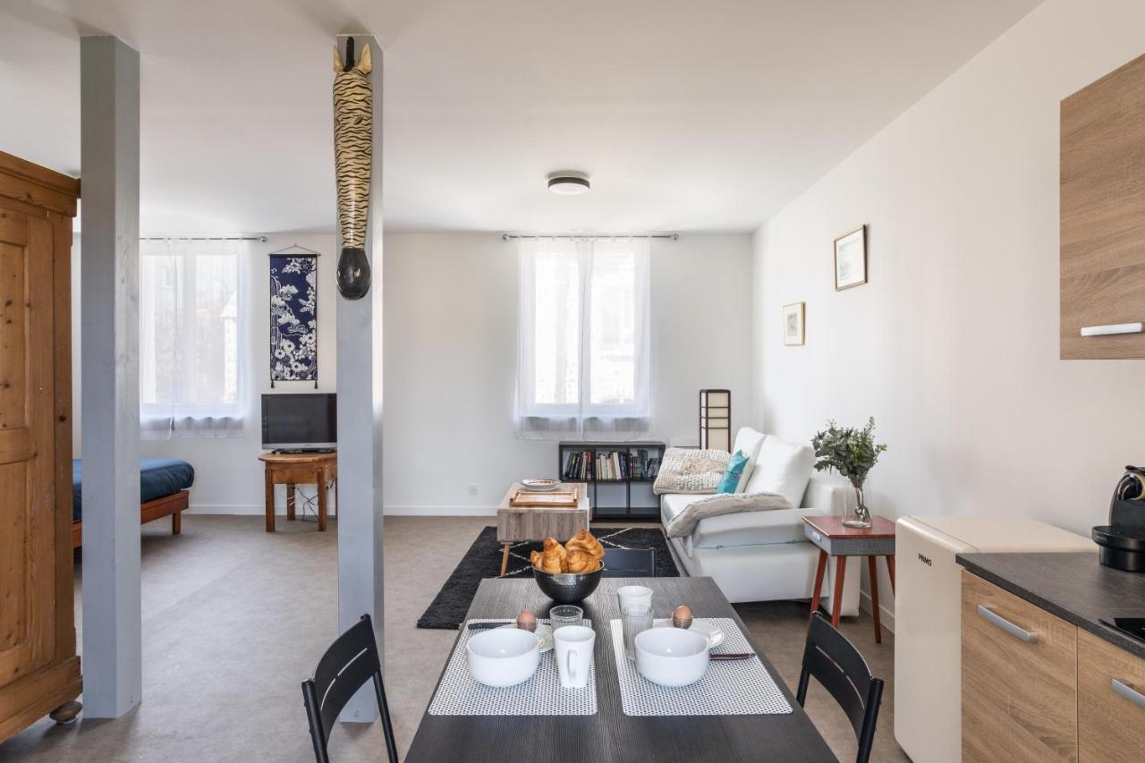 Yokoso - Studio Proche Chu Avec Terrasse Rennes Dış mekan fotoğraf