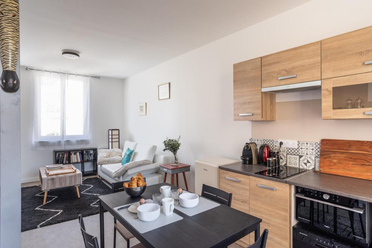 Yokoso - Studio Proche Chu Avec Terrasse Rennes Dış mekan fotoğraf